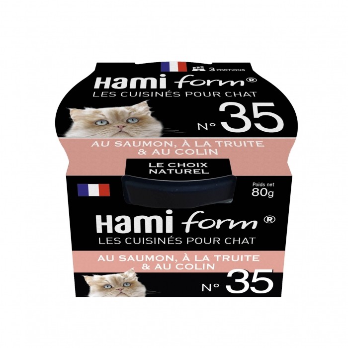 Hamiform - Les cuisinés pour chat Recettes au Saumon