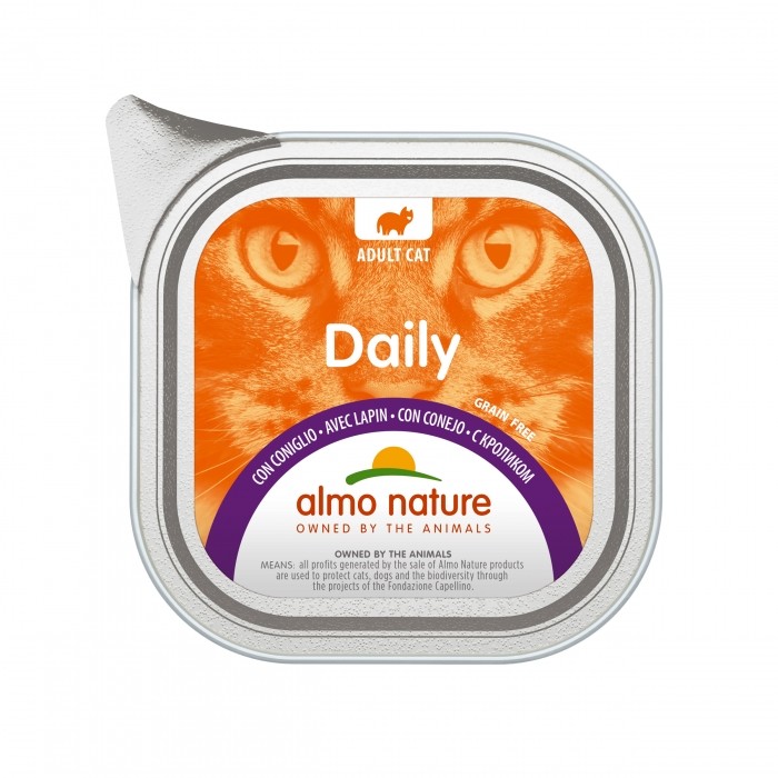 Alimentation pour chat - Almo Nature Daily - 32 x 100 g pour chats