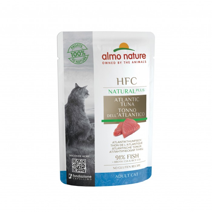Alimentation pour chat - Almo Nature HFC Natural+ - Lot 24 x 55 g pour chats