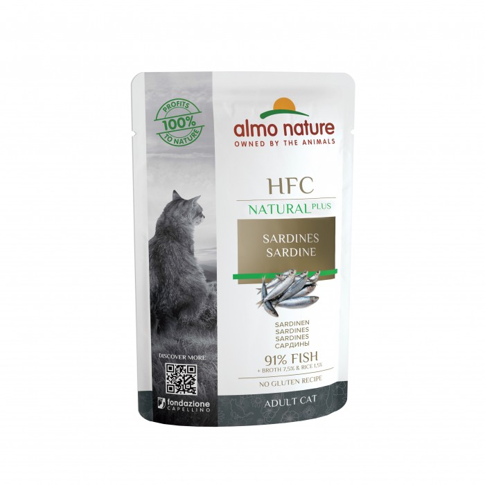 Alimentation pour chat - Almo Nature Pâtées Chat Adulte - HFC Natural + - 24 x 55 g pour chats