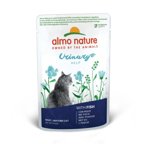 Alimentation pour chat - Almo Nature Holistic Fonctionnel Urinary Help - 30 x 70 g pour chats