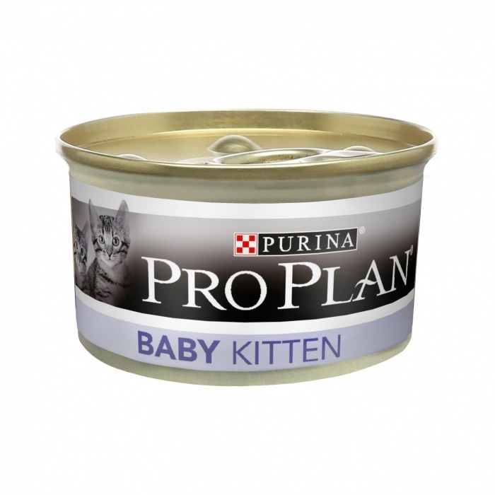 Proplan Baby Kitten - Lot 24 x 85g-Baby Cat Mousse Poulet 24x85g