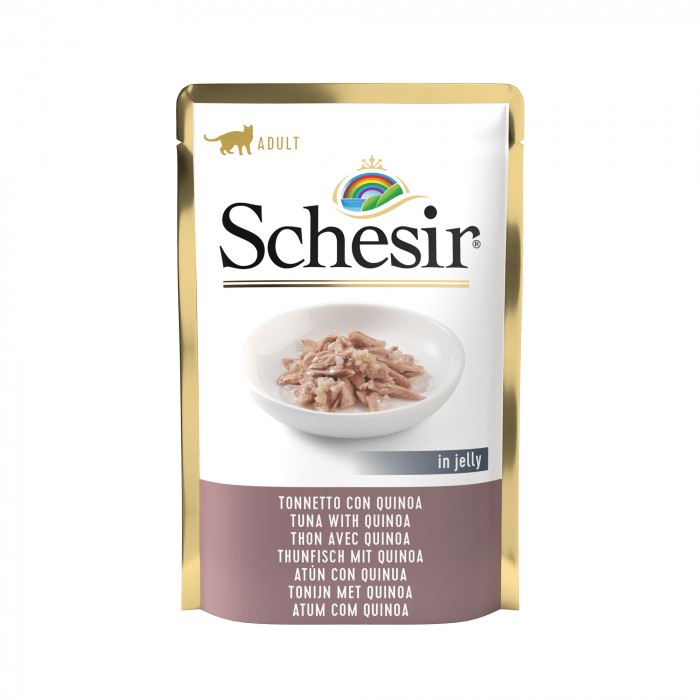 Alimentation pour chat - Schesir Sachets Pâtées en gelée Adult Grain Free pour chats
