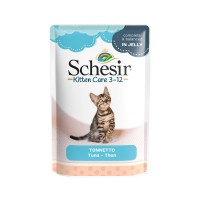 Sachet fraîcheur pour chaton - Schesir Sachets Pâtées en gelée Kitten Schesir 