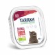Alimentation pour chat - Yarrah bouchées bio sans céréales - Lot 16 x 100g pour chats