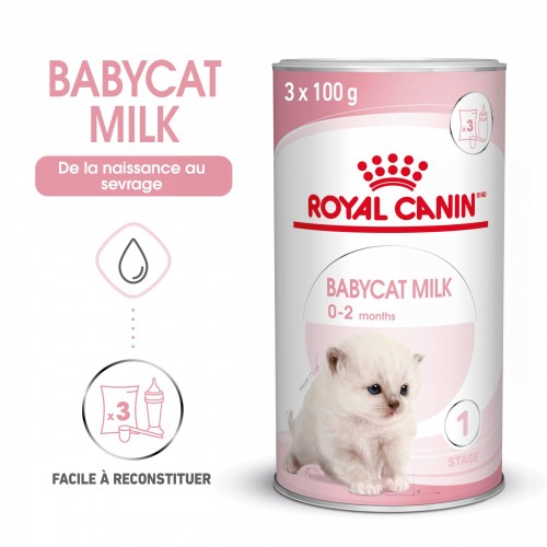ROYAL CANIN Babycat Milk - Lait maternisé pour chaton : Lait maternisé pour  chaton - Wanimo