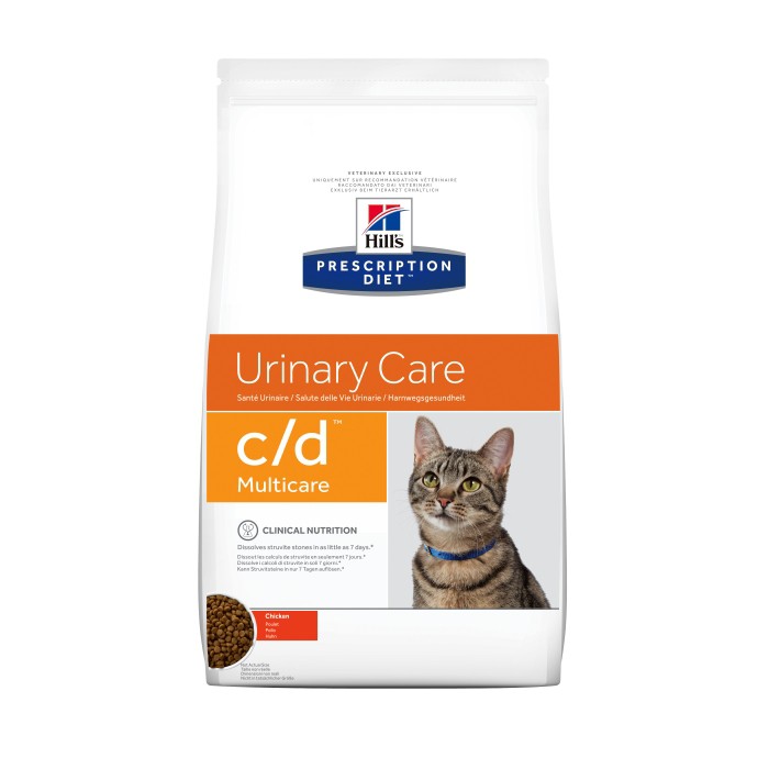 Hill's Prescription Diet c/d Multicare Urinary Care - Croquettes pour chat-Feline c/d Multicare