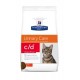 Alimentation pour chat - HILL'S Prescription Diet c/d Urinary Care Multicare Stress au Poulet - Croquettes pour chat pour chats