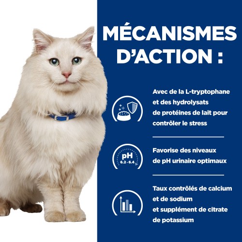 Alimentation pour chat - HILL'S Prescription Diet c/d Urinary Care Multicare Stress en Mijotés au Poulet - Pâtée pour chat pour chats
