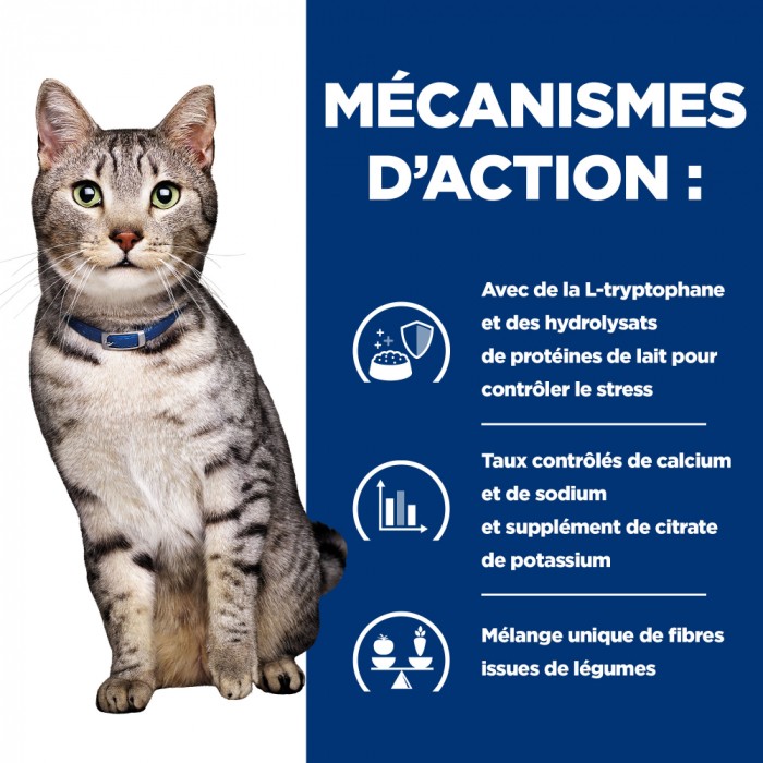 Alimentation pour chat - HILL'S Prescription Diet c/d Urinary Stress Mutlicare + Metabolic en Sachets - Pâtée pour chat pour chats