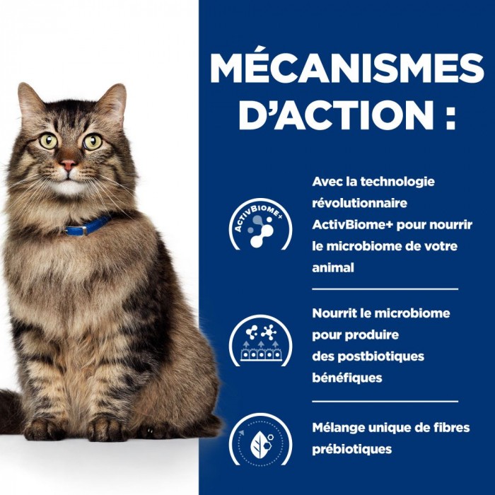 Alimentation pour chat - HILL'S Prescription Diet Gastrointestinal Biome en Sachet au Poulet - Pâtée pour chat pour chats