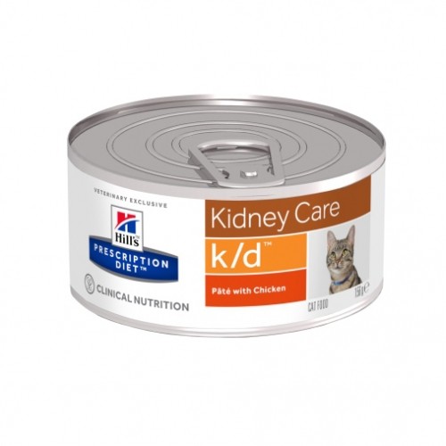 Alimentation pour chat - HILL'S Prescription Diet k/d Kidney Care au Poulet - Croquettes pour chat pour chats
