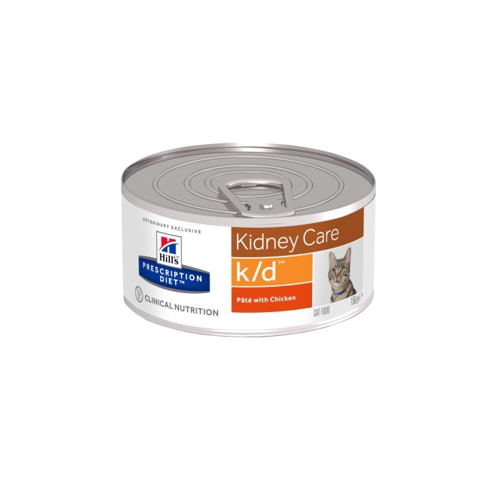 Alimentation pour chat - HILL'S Prescription Diet k/d Kidney Care au Poulet - Croquettes pour chat pour chats