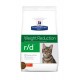 Alimentation pour chat - HILL'S Prescription Diet r/d Weight Loss au Poulet - Croquettes pour chat pour chats