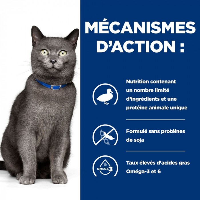 Alimentation pour chat - Hill's Prescription Diet d/d Food Sensitivities - Croquettes pour chat pour chats