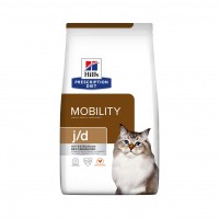 Aliment médicalisé pour chat - HILL'S Prescription Diet j/d Mobility au Poulet - Croquettes pour chat 