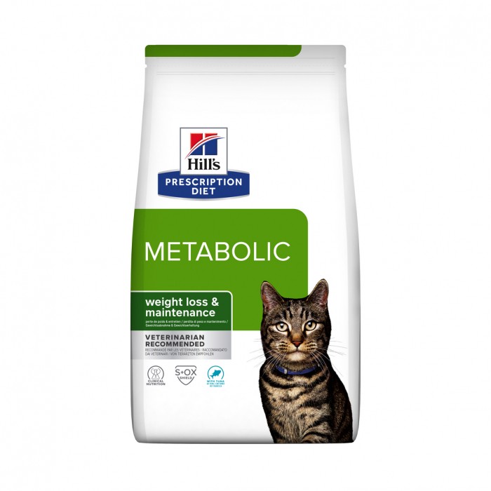 Alimentation pour chat - HILL'S Prescription Diet Metabolic au Thon - Croquettes pour chat pour chats