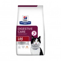 Aliment médicalisé pour chat - HILL'S Prescription Diet i/d Digestive Care au Poulet - Croquettes pour chat 