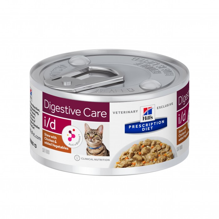Alimentation pour chat - HILL'S Prescription Diet i/d Digestive Care en Mijotés au Poulet - Pâtée pour chat pour chats