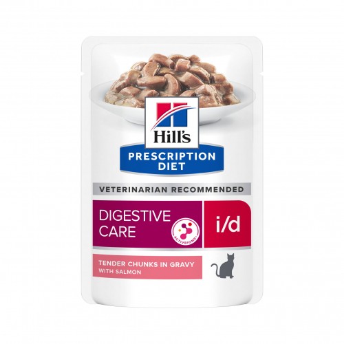 Alimentation pour chat - HILL'S Prescription Diet i/d Digestive Care en Sachets - Pâtée pour chat pour chats