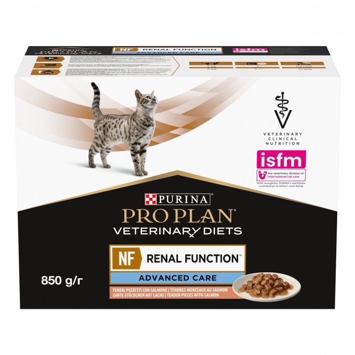 Alimentation pour chat - Pro Plan Veterinary Diets NF Renal Function Advance Care – Pâtée en bouchées pour chat pour chats