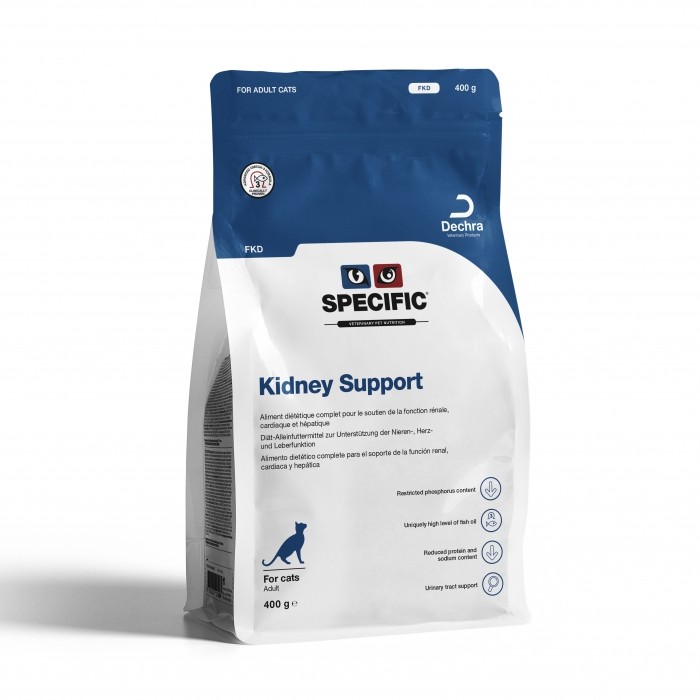 Alimentation pour chat - SPECIFIC Kidney Support / FKD & FKW pour chats
