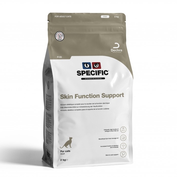 Alimentation pour chat - SPECIFIC Skin Function Support FOD pour chats