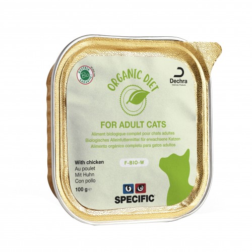 Alimentation pour chat - SPECIFIC Organic Adult / F-BIO-W  pour chats