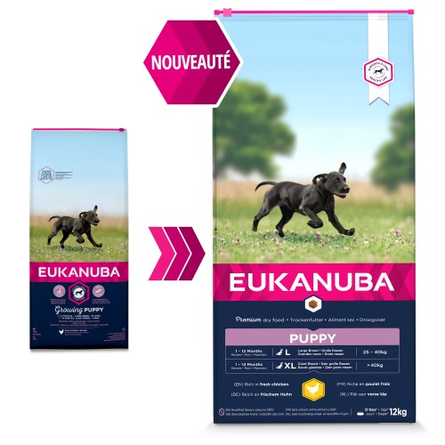 Alimentation pour chien - Eukanuba Growing Puppy Large Giant Breed - Poulet pour chiens