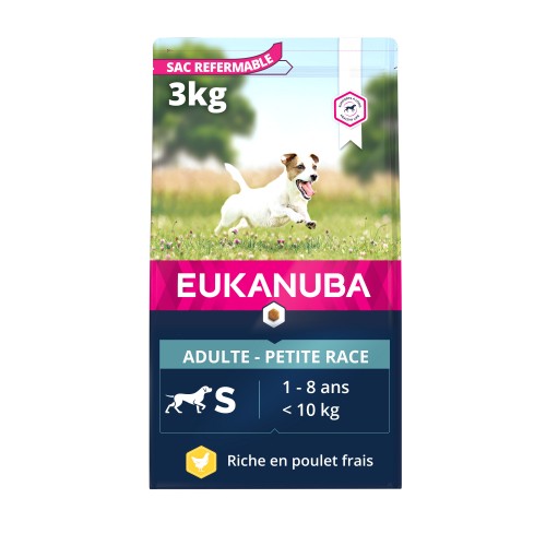 Alimentation pour chien - Eukanuba Active Adult Small Breed - Poulet pour chiens