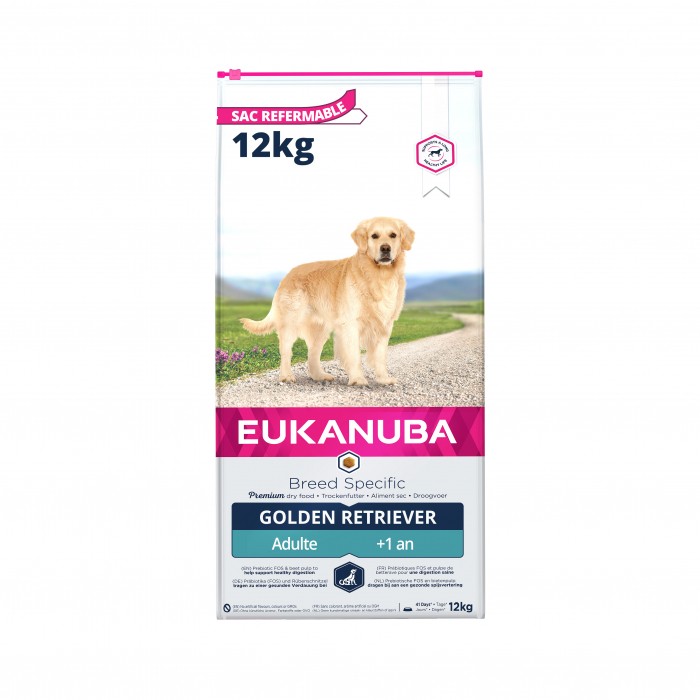 Alimentation pour chien - Eukanuba Breed Specific Golden Retriever pour chiens