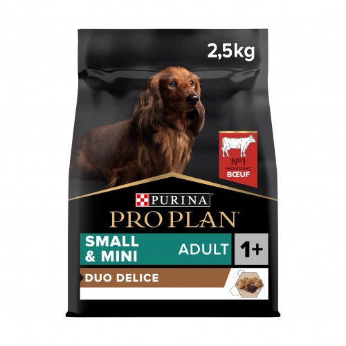 Alimentation pour chien - PRO PLAN Duo Delice Small & Mini Adult - Croquettes pour chien pour chiens