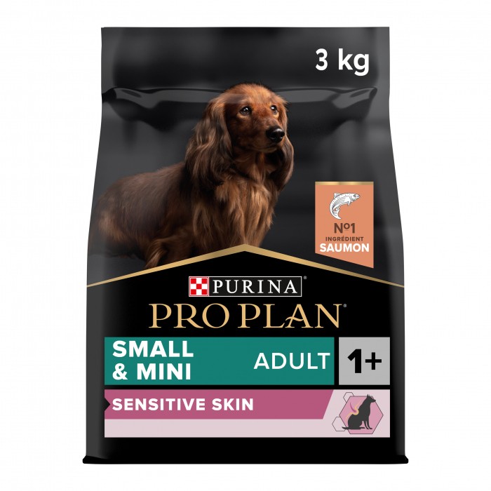 Alimentation pour chien - PRO PLAN Sensitive Skin Small & Mini Adult au Saumon - Croquettes pour chien pour chiens