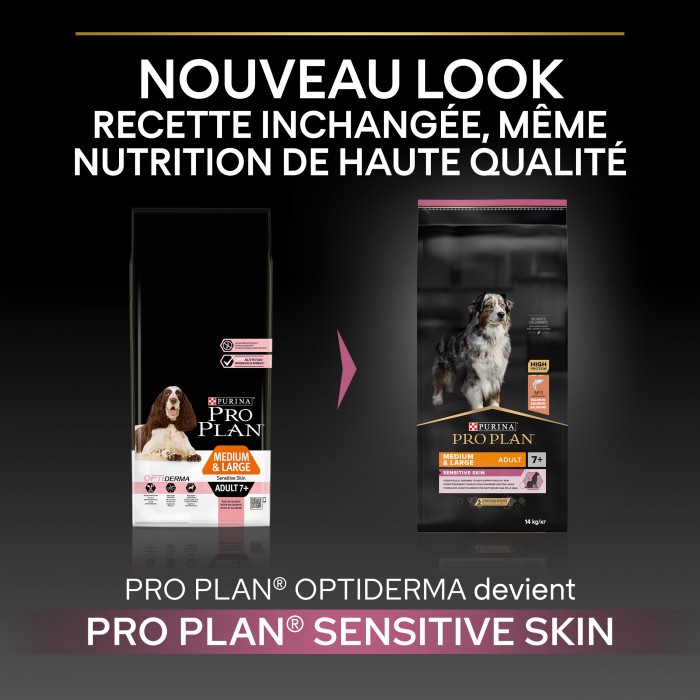 Boutique senior - PRO PLAN Sensitive Skin Medium & Large Adult au Saumon - Croquettes pour chien pour chiens