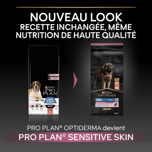 Care Friday - PRO PLAN Sensitive Skin Large Robust Adult au Saumon - Croquettes pour chien pour chiens