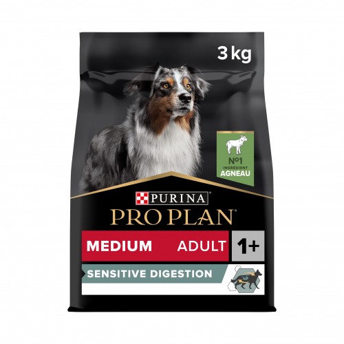 Alimentation pour chien - PURINA PROPLAN Medium Adult Sensitive Digestion OptiDigest  pour chiens