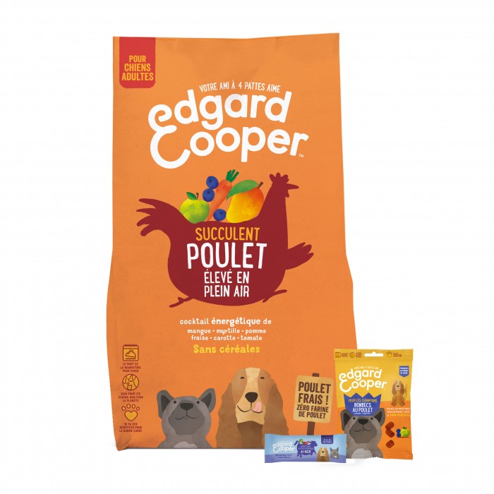 Edgard & Cooper, Pack découverte pour chien adulte-Pack découverte Naturel