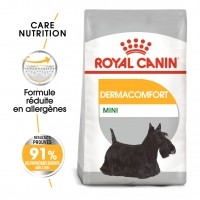 Croquettes pour petit chien à la peau sensible - Royal Canin Mini Dermaconfort - Croquettes pour chien Mini Dermacomfort