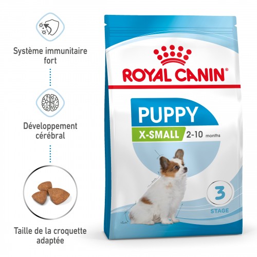 Alimentation pour chien - Royal Canin X-Small Puppy pour chiens