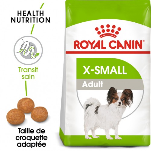 Alimentation pour chien - Royal Canin X-Small Adult pour chiens