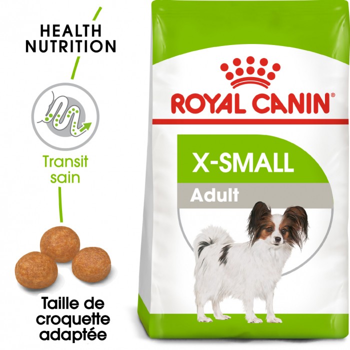 Alimentation pour chien - Royal Canin X-Small Adult pour chiens