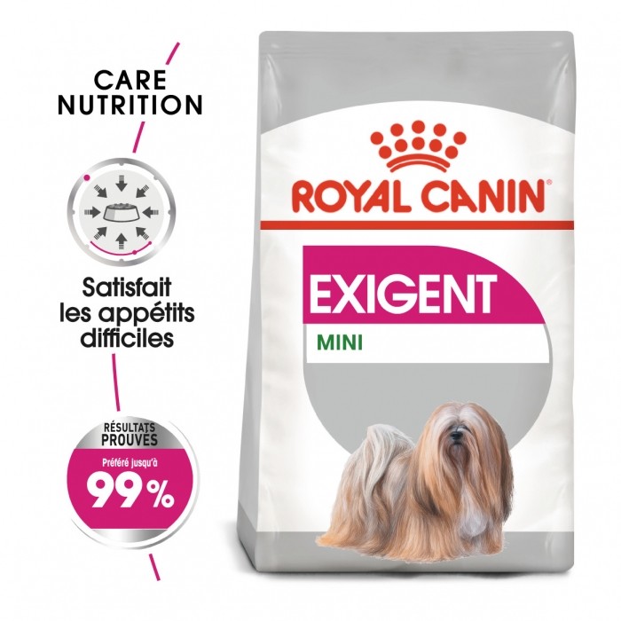 Alimentation pour chien - Royal Canin Mini Exigent pour chiens