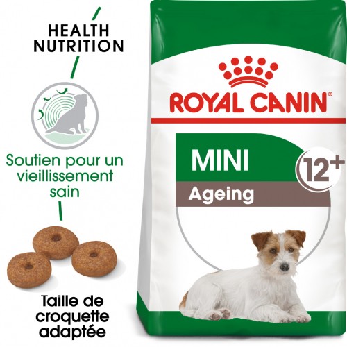 Alimentation pour chien - Royal Canin Mini Ageing 12+  - Croquettes pour chien pour chiens