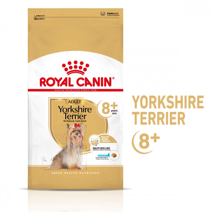 Alimentation pour chien - Royal Canin Yorkshire Terrier Adult 8+ - Croquettes pour chien pour chiens
