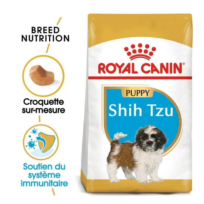 Alimentation pour chien - Royal Canin Shih Tzu Puppy - Croquettes pour chiot pour chiens