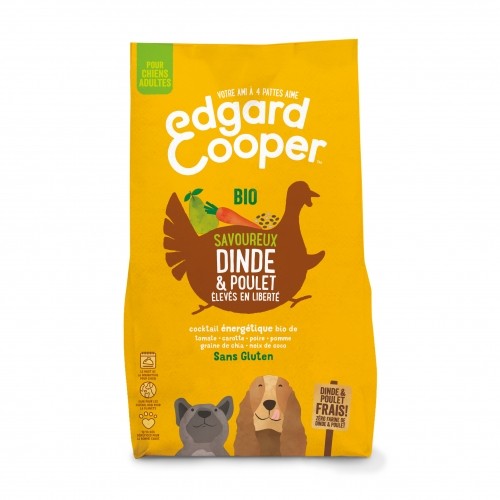 Alimentation pour chien - Edgard & Cooper Bio, Savoureux dinde et poulet pour chiens