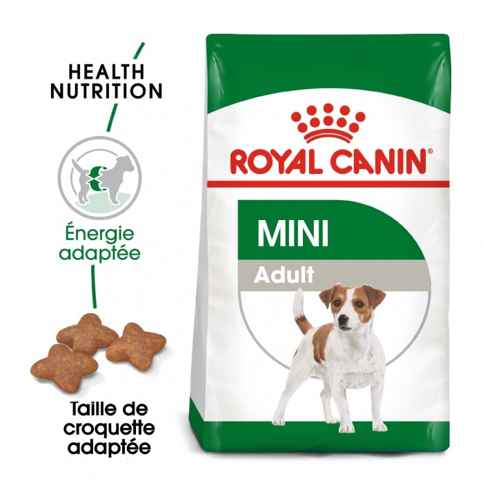 Alimentation pour chien - Royal Canin Mini Adult - Croquettes pour chien pour chiens