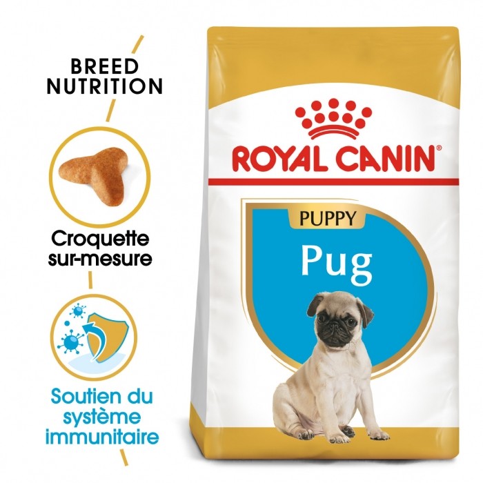 Alimentation pour chien - Royal Canin Carlin Puppy (Pug) pour chiens