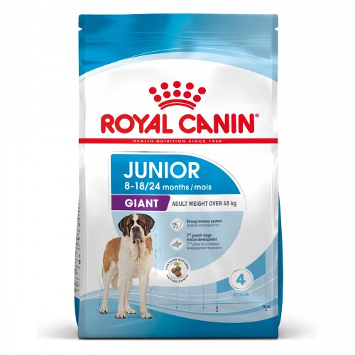 Alimentation pour chien - Royal Canin Giant Junior - Croquettes pour chiot pour chiens