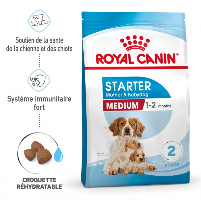 Alimentation pour chien - Royal Canin Medium Starter pour chiens